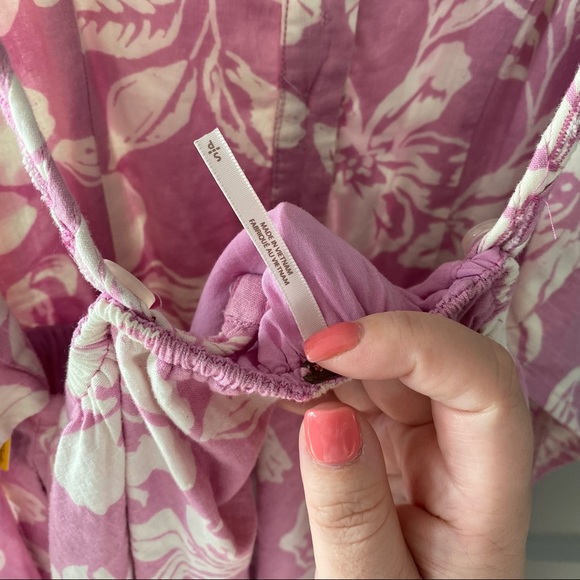 NWT Free People Perfect Sundress Tropical Floral Dress - Picture 6 of 7